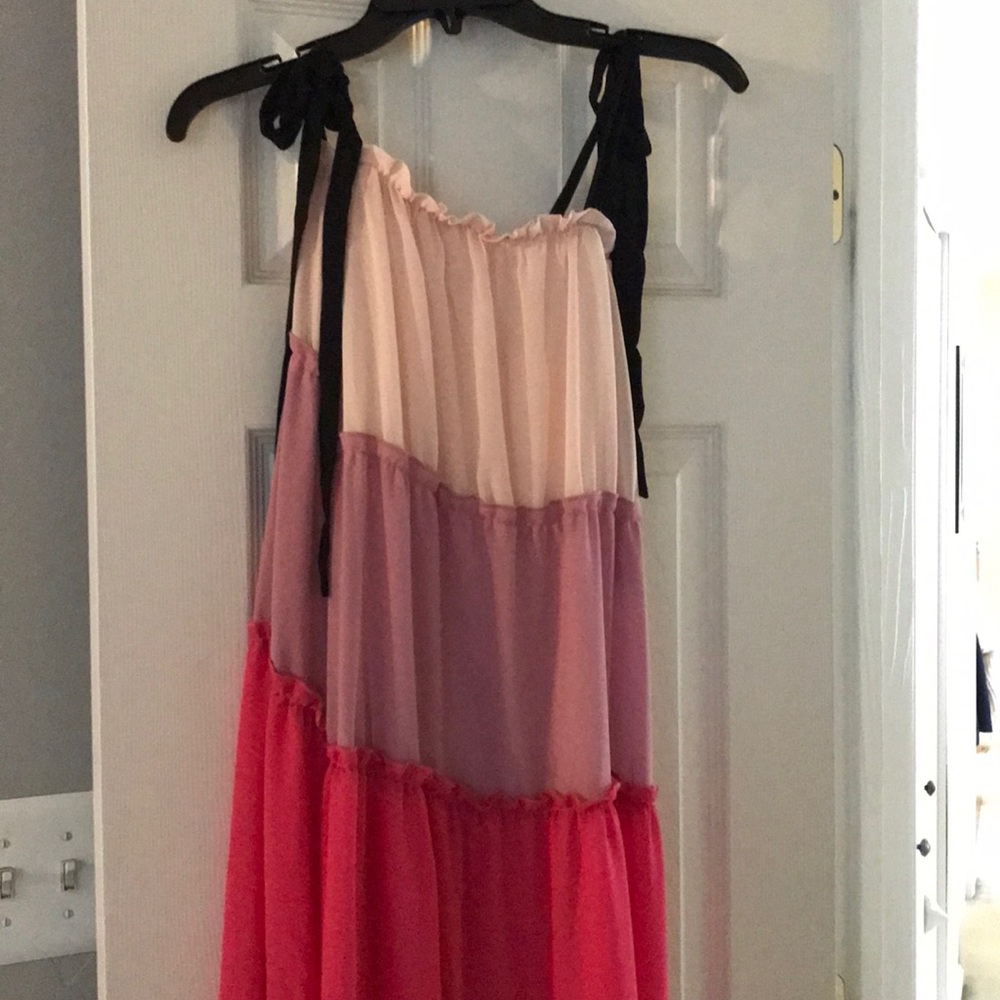 Way cute adjustable shoulder sundress